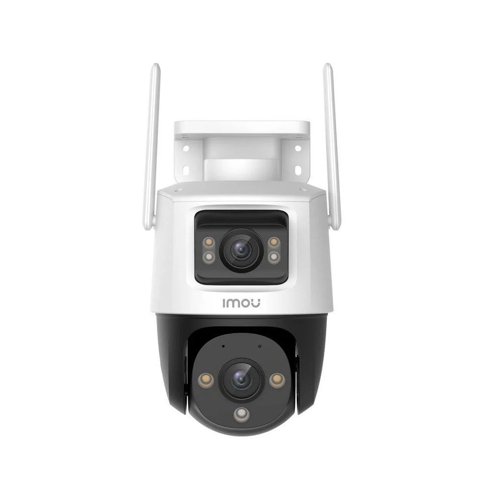 Camera supraveghere IP WiFi cu lentila duala Full-Color Imou Cruiser Dual IPC-S7XP-8M0WED, 5+3 MP, 2x 3.6 mm, IR/lumina alba 30 m, microfon si difuzor,…