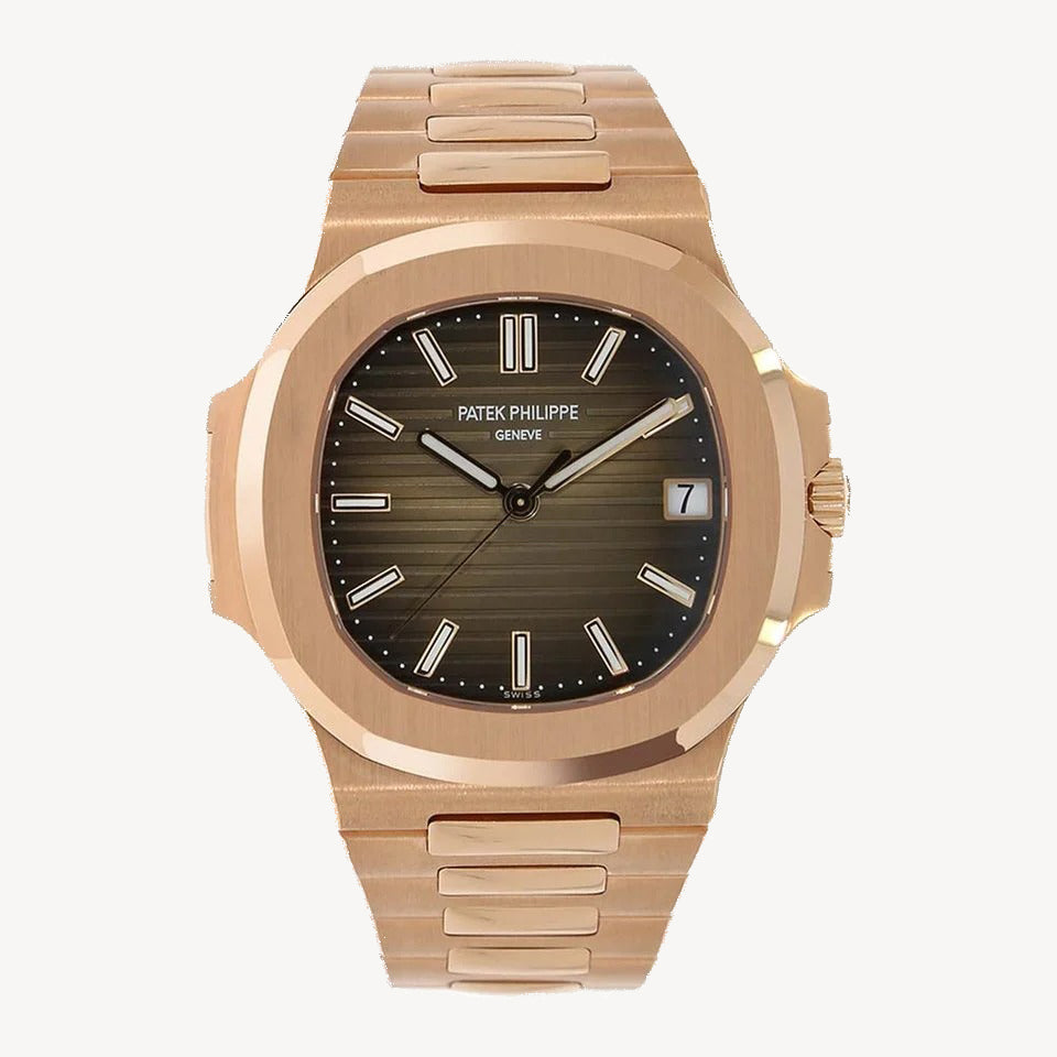 Patek Philippe Nautilus 5711/1R-001 - 40 mm - Aur Roz
