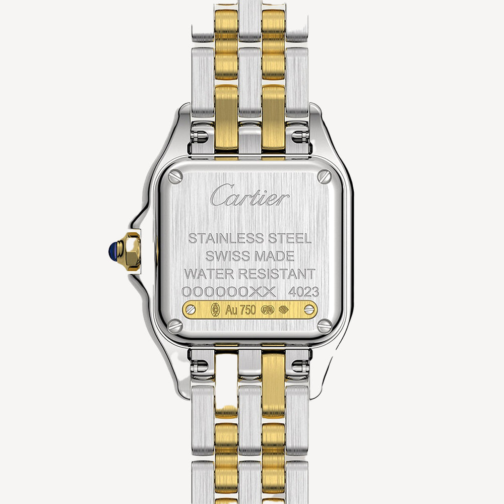 Cartier Panthère - W2PN0006 - 22 x 30 mm - Aur Galben și Oțel Inoxidabil