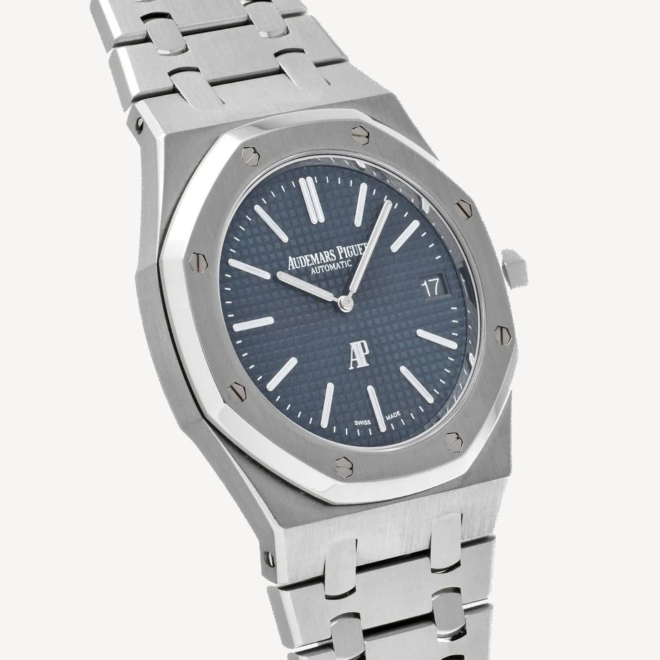 Audemars Piguet Royal Oak Jumbo Extra Thin - 15202ST.OO.1240ST.01 - 39 mm -Oțel Inoxidabil