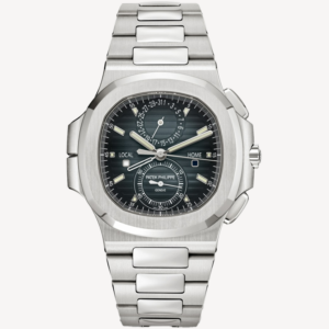 Cronograf Patek Philippe Nautilus Travel Time - 5990/1A-001 - 40.5 mm - Oțel Inoxidabil