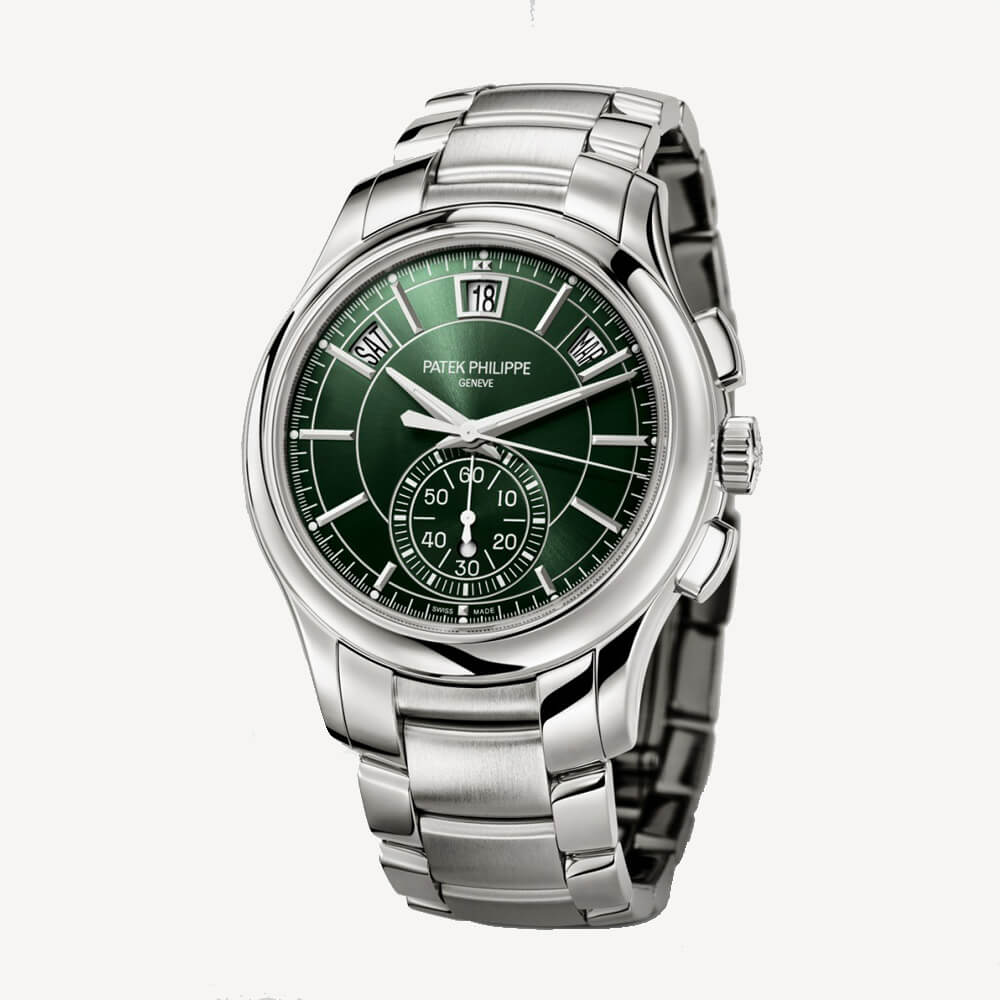 Patek Philippe - Patek Philippe Annual Calendar Chronograph - 5905/1A-001 - 42mm -Oțel Inoxidabil