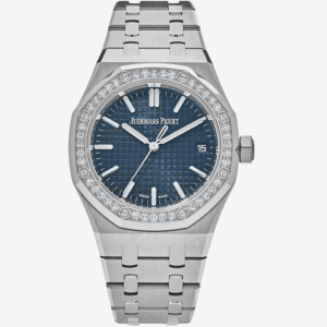 Audemars Piguet Royal Oak Selfwinding - 15551ST.ZZ.1356ST.05 - 37 mm - Oțel Inoxidabil - Cadran Albastru