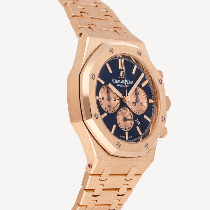 Audemars Piguet Royal Oak Chronograph - 26331OR.OO.1220OR.01 - 41 mm - Aur Roz