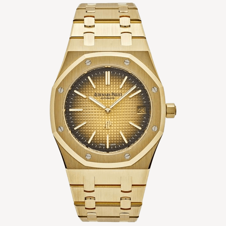 Audemars Piguet Royal Oak Jumbo - 16202BA.OO.1240BA.02 - 39 mm - Aur Galben