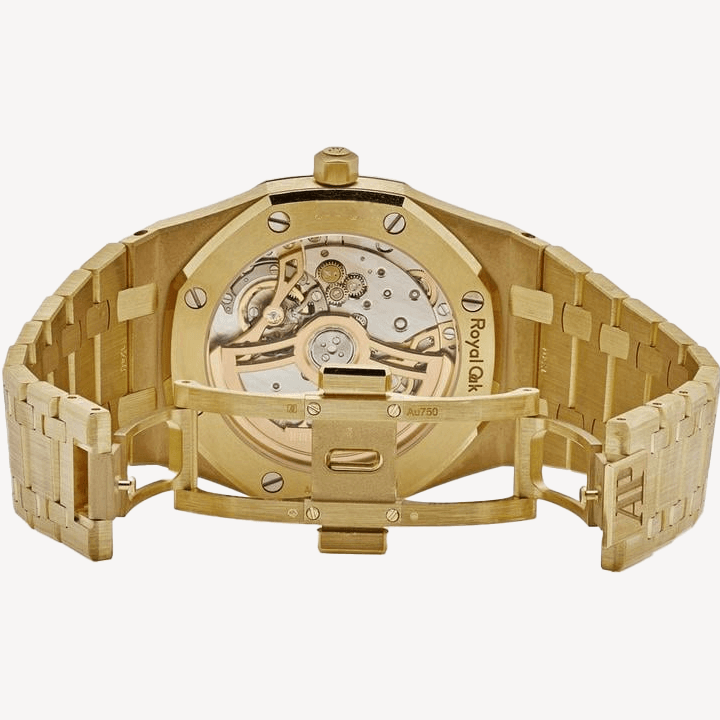 Audemars Piguet Royal Oak Jumbo - 16202BA.OO.1240BA.02 - 39 mm - Aur Galben