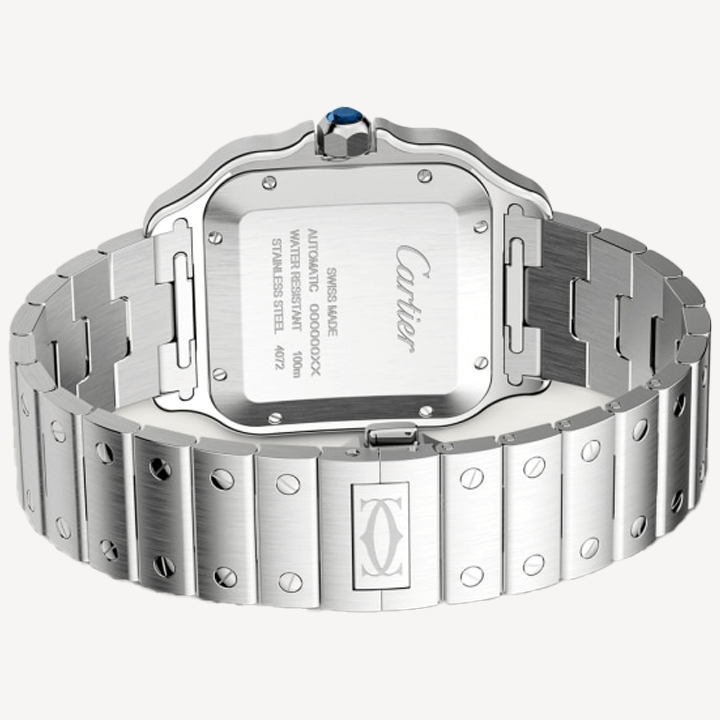 Cartier Santos de Cartier - WSSA0018 - 39,8 mm - Oțel Inoxidabil - Large