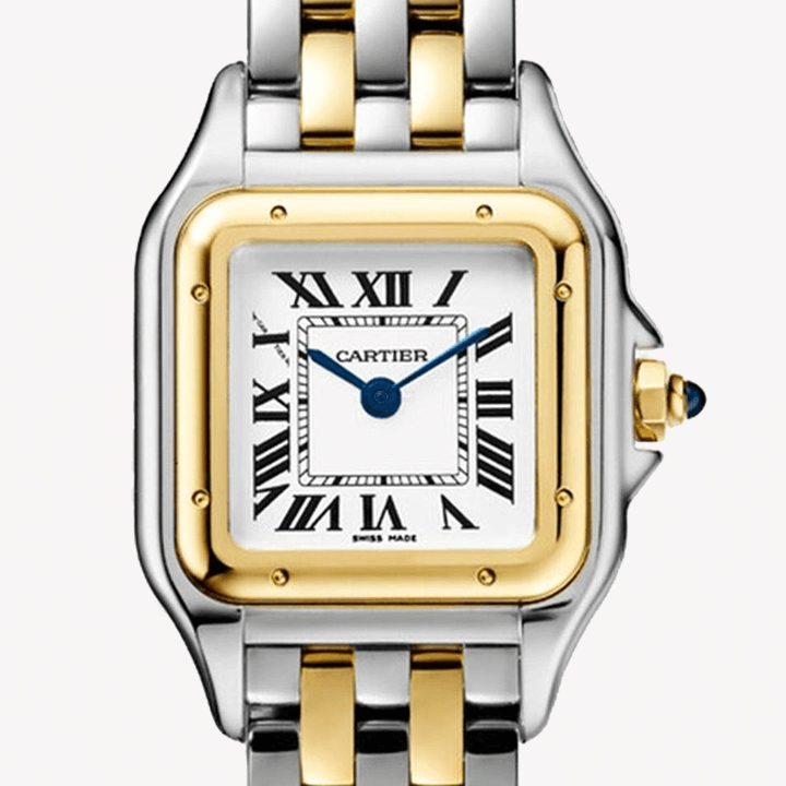 Cartier Panthère - W2PN0006 - 22 x 30 mm - Aur Galben și Oțel Inoxidabil