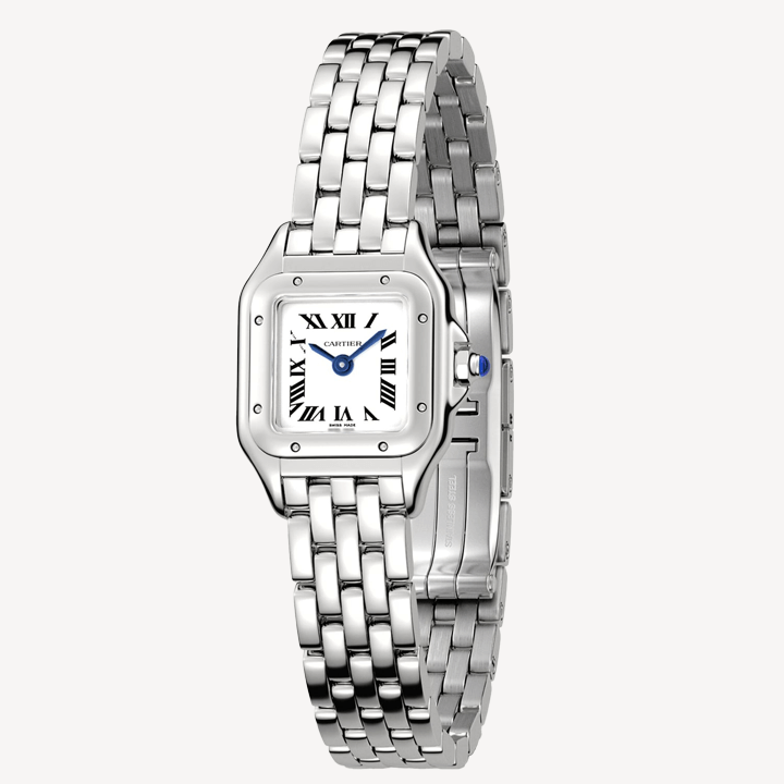 Cartier Panthère - WSPN0012 - 25.1 mm x 18.5 mm- Model Mini - Oțel Inoxidabil