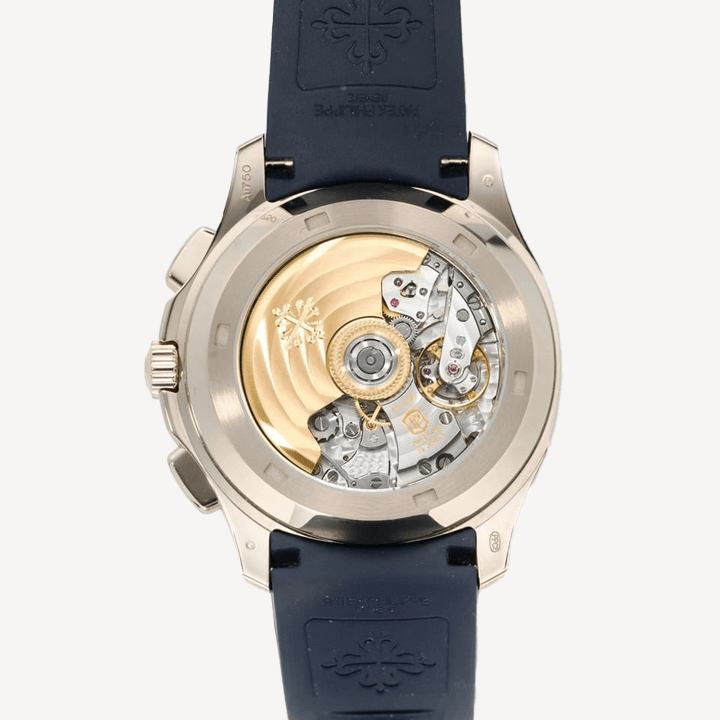 Patek Philippe Aquanaut - 5968G-001 - 42.2 mm - Aur Alb