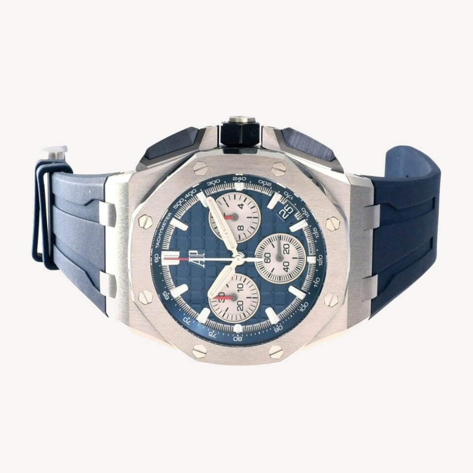 Audemars Piguet Royal Oak Offshore Cronograf - 26420TI.OO.A027CA.01 - 43 mm - Titan