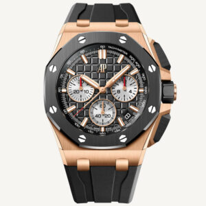 Audemars Piguet Royal Oak Offshore Chronograph - 26420RO.OO.A002CA.01 - 43 mm - Aur Roz