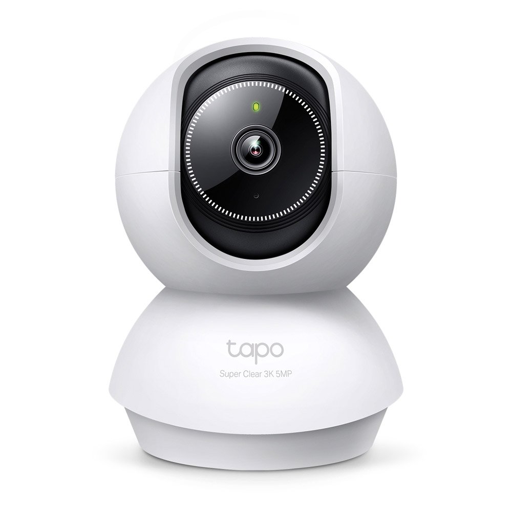 Camera supraveghere interior IP wireless WiFi PT TP-Link TAPO C230, 5 MP, 4 mm, IR 12 m, slot card, microfon si difuzor, detectie smart, 360 grade