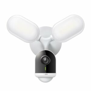 Camera supraveghere wireless IP WiFi cu proiectoare TP-Link Color Night Vision TAPO C720, 4 MP, IR/lumina alba 30 m, microfon si difuzor, slot card,…