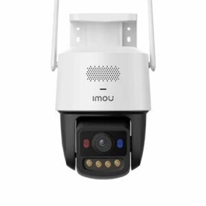 Camera supraveghere wireless IP WiFi 6 PT Imou Titan Pro Active Deterrence IPC-U7LP-6V0NE, 6 MP, 3.6 mm, IR 30 m, microfon si difuzor, slot card, night…