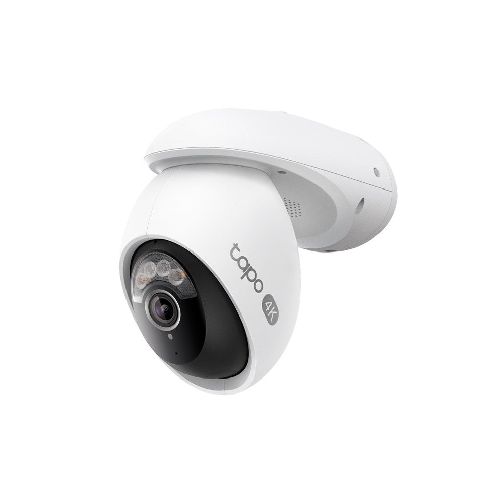 Camera supraveghere wireless IP WiFi 6 PT TP-Link Starlight TAPO C560WS, 8 MP, IR/lumina alba 30 m, microfon si difuzor, slot card, control prin…
