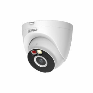 Camera supraveghere Dome IP WiFi 6 cu iluminare duala Dahua T5A-PV-0280B, 5 MP, 2.8 mm, IR/lumina calda 30 m, Bluetooth, microfon si difuzor, alarma, slot…
