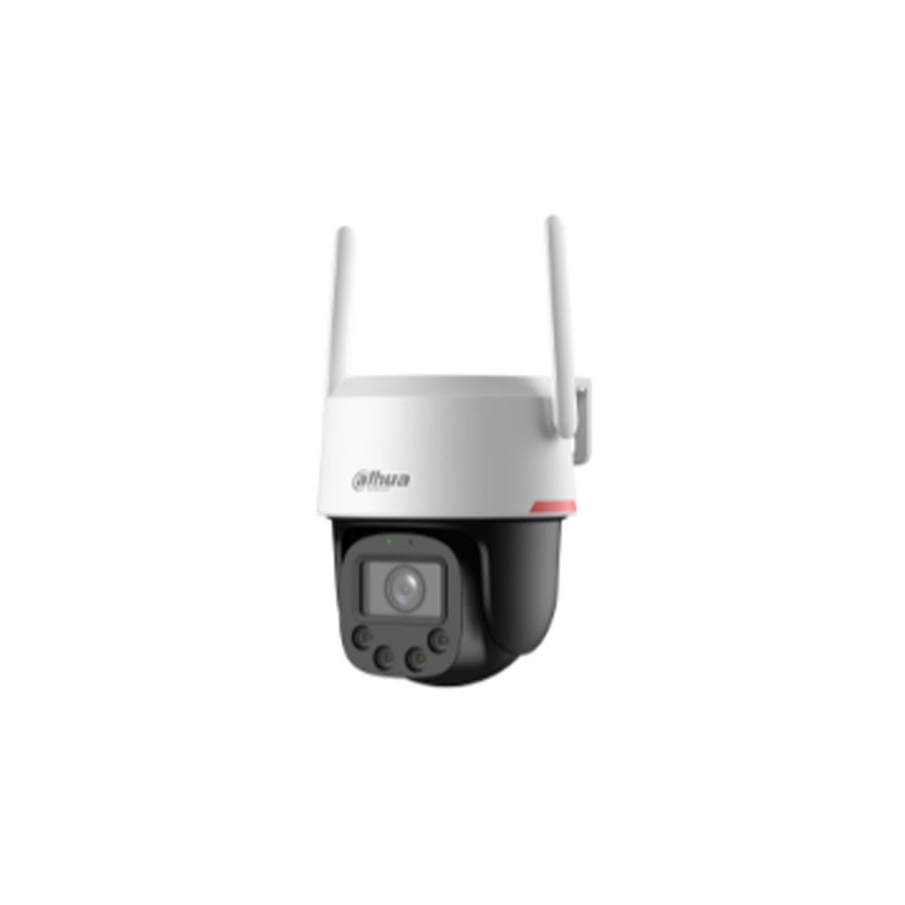 Camera supraveghere WiFi de exterior Dahua WizColor P5F-PV-PRO, Pan/Tilt 360, 5MP, WiFi 6, Lumina alba 30 m, Detectie AI persoane/vehicule, Auto Tracking,…