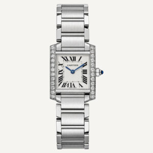 Cartier Tank Française - W4TA0008 - 20 x 25 mm - Oțel Inoxidabil