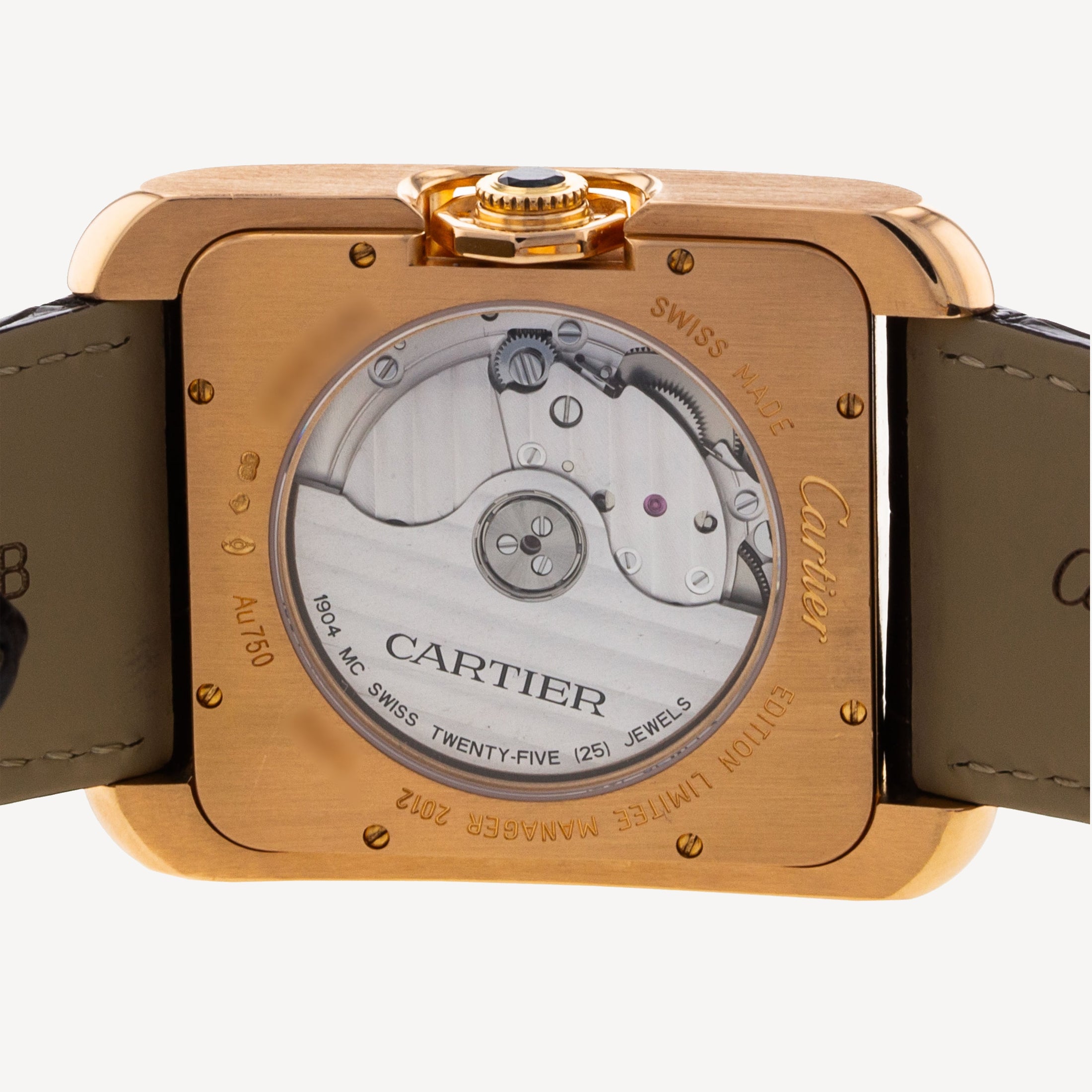 Cartier Tank Anglaise XL - W5310032 -47X36.2MM - Aur Galben