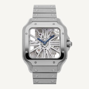 Cartier Santos de Cartier - WHSA0015 - 39,8 mm - Oțel Inoxidabil - Large
