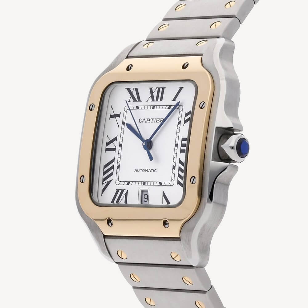 Cartier Santos de Cartier - W2SA0009 - 39,8 mm - Aur Galben - Large