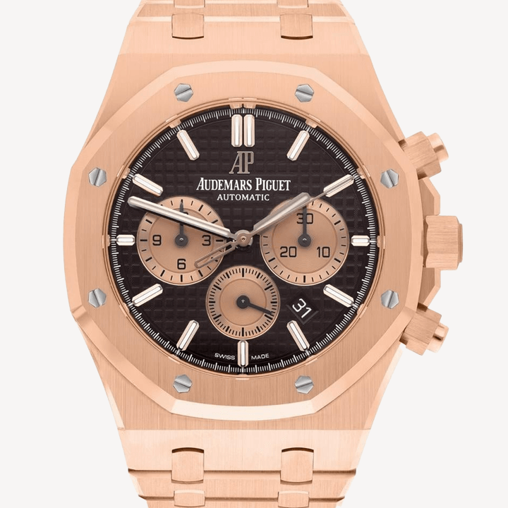 Audemars Piguet Royal Oak Chronograph - 26331OR.OO.1220OR.02 -41 mm - Aur Roz