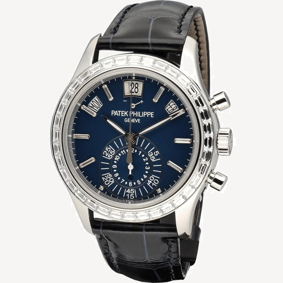 Patek Philippe Annual Calendar Chronograph - 5961P-001 - 40.5mm - Platină