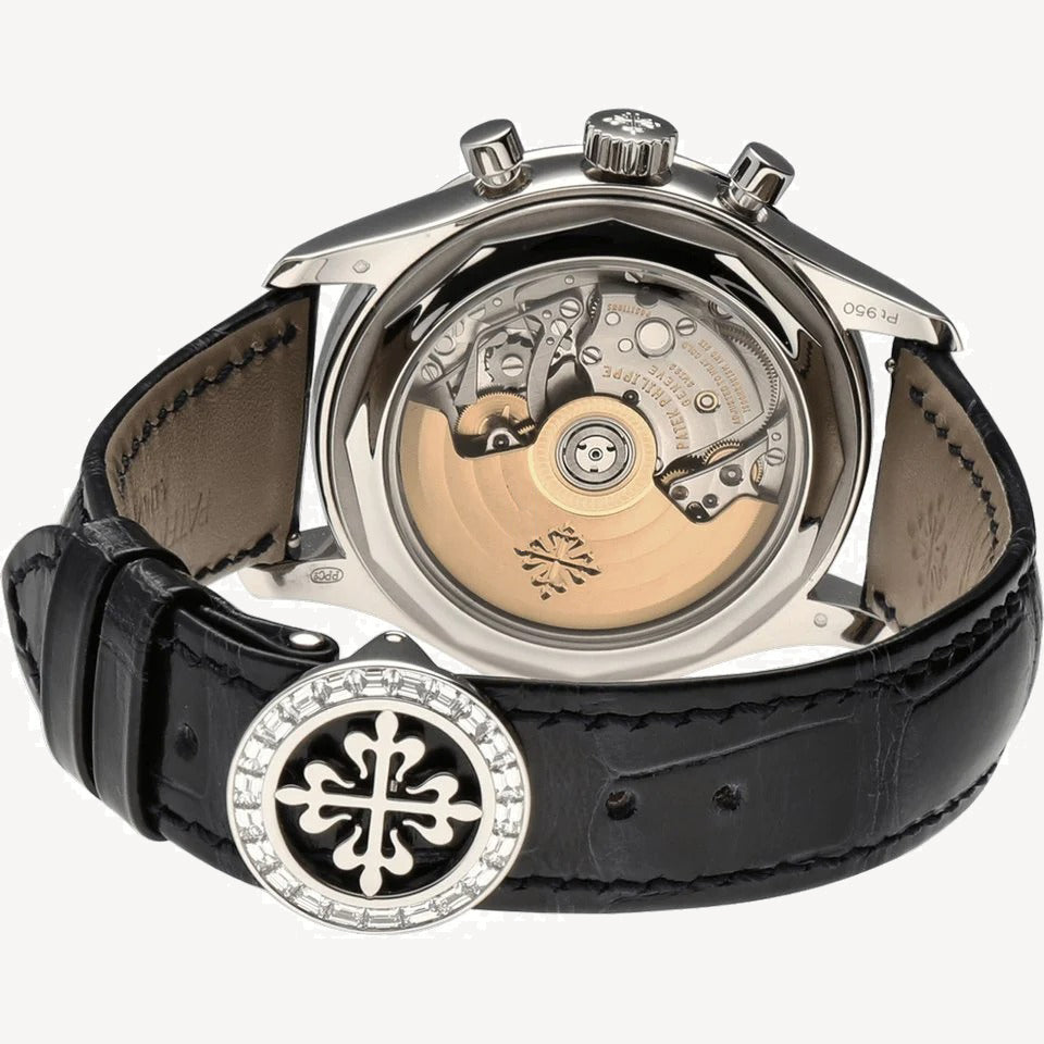 Patek Philippe Annual Calendar Chronograph - 5961P-001 - 40.5mm - Platină