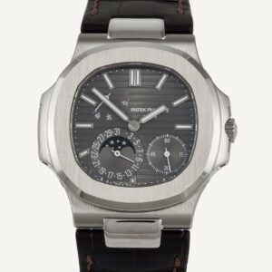 Patek Philippe Nautilus Moon Phase - 5712G-001 - 40mm - Aur Alb