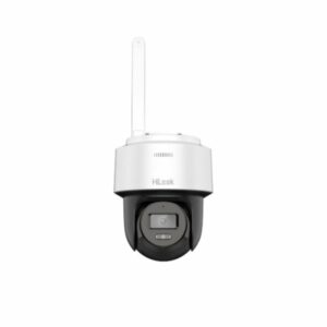 Camera supraveghere rotativa IP WiFi PT cu iluminare duala Hikvision HiLook PTZ-N2C400M-D/W, 2.8 mm, 4 MP, IRlumina alba 25 m, auto-tracking, microfon si…