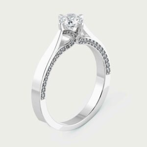 Inel din Platina cu Diamante – IOMICO × GS777