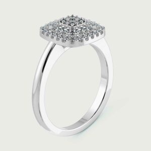 Inel din Platina cu Diamante – IOMICO × GS777