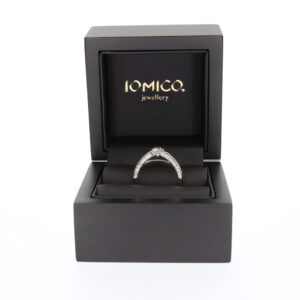 Inel din Platina cu Diamante naturale de 1.02ct – IOMICO × GS777